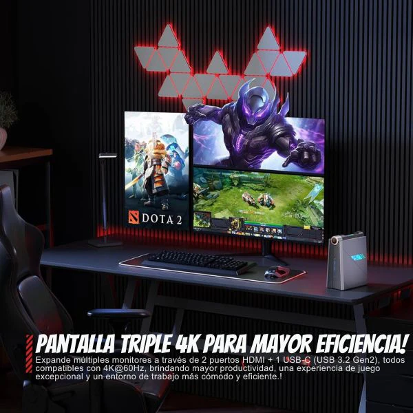 Mini PC Gaming ACEMAGIC AD08 Intel Core i7-11700B 16GB RAM 512GB SSD Windows 11 - Image 5