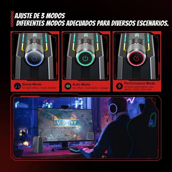 Mini PC Gaming ACEMAGIC AD08 Intel Core i7-11700B 16GB RAM 512GB SSD Windows 11 - Image 9