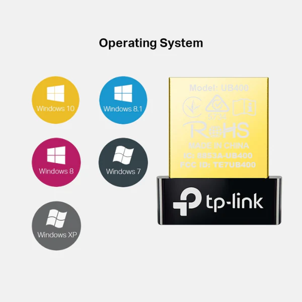 Adaptador Nano Tp-link UB400 USB Bluetooth 4.0 compatible V3.0/2.1/2.0/1.1 - Image 4