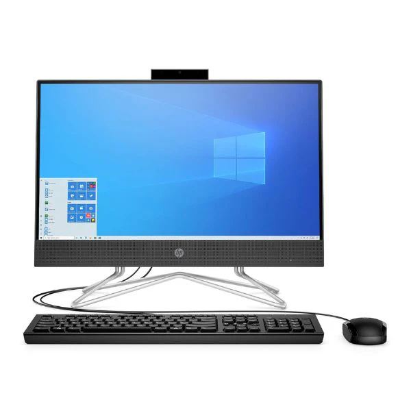 All in One HP AMD Ryzen 3 3250U 22" Memoria Ram 8GB Disco SSD NVMe M.2 256GB FreeDOS Color Negro 22-DD0545LA