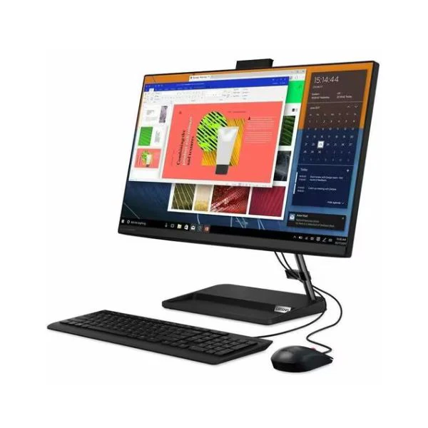 All-in-One Lenovo IdeaCentre 3 24ALC6 - AMD Ryzen 7 7730U - 23.8" Full HD - 8GB DDR4 - 512GB SSD - Wi-Fi 6 - Negro - F0G1010KLD - Image 3