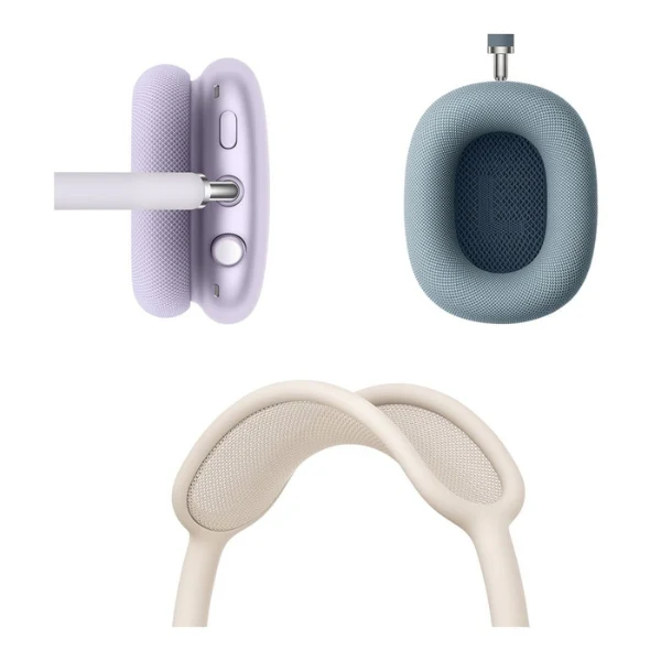 Audífonos Apple AirPods Max MWW63AM/A Over-Ear - Cancelación Activa de Ruido - Bluetooth - USB-C - Azul - Image 4
