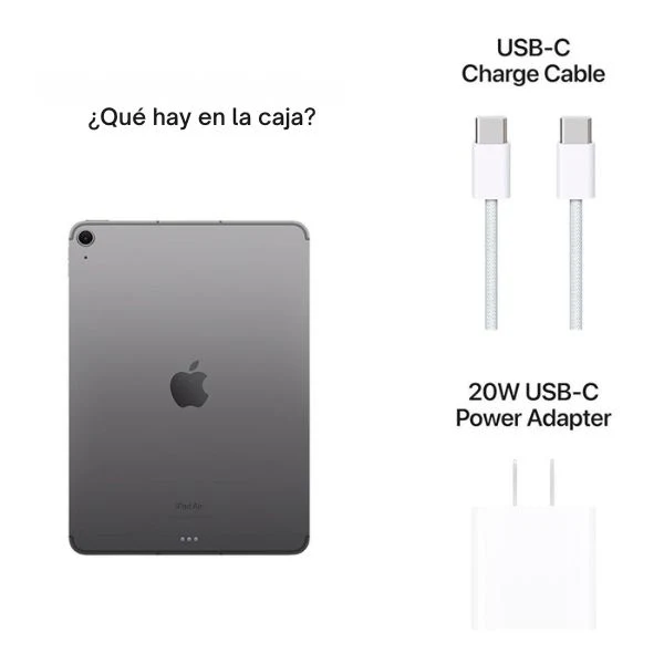Tablet Apple iPad Air 13" - M3 - Wi-Fi + 5G - 256GB - (2025) - Space Gray - MCJ54LL/A - Image 6