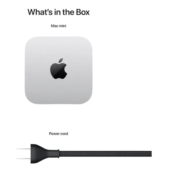 Mac mini Apple M4 (Late 2024) - Chip M4 10 Núcleos - 16GB Memoria Unificada - 256GB SSD - GPU 10 Núcleos - Plata - MU9D3LL/A - Image 8
