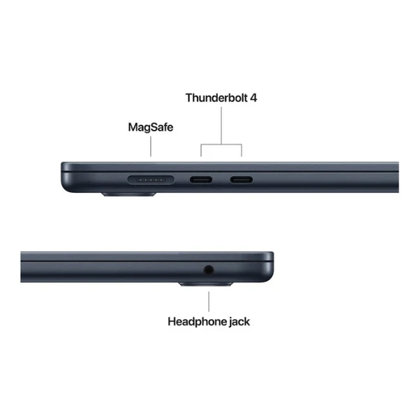Laptop Apple MacBook Air 15 MC6L4LL/A Pantalla 15.3" Liquid Retina - M4 - 24GB Memoria - 512GB SSD - 10-Core GPU - Midnight - Image 5