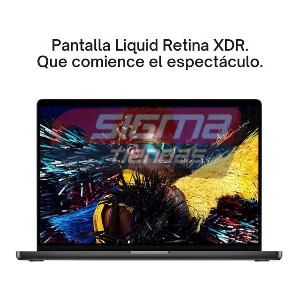 Laptop Apple MacBook Pro 16 MGEA4LL/A Pantalla 16.2" Liquid Retina XDR - M5 Pro - 24GB Memoria - 1TB SSD - 20-Core GPU - Space Black - Image 6