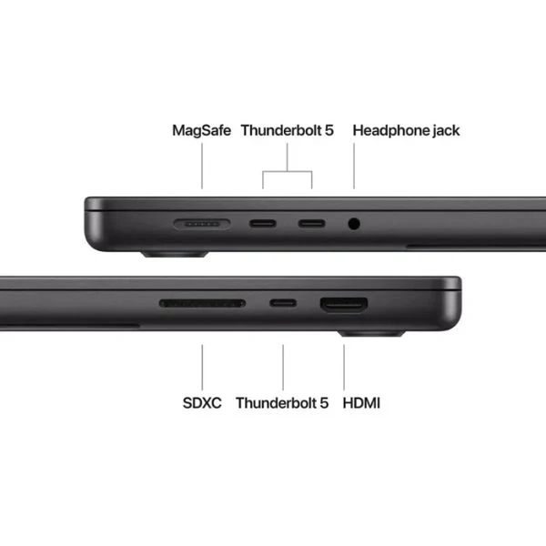 Laptop Apple MacBook Pro 16" - M4 Pro - 48GB RAM - 1TB SSD - (Late 2024) - Space Black - Z1FT000CE - Image 4
