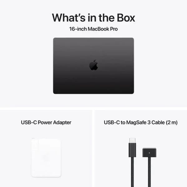 Laptop Apple MacBook Pro 16" - M4 Pro - 48GB RAM - 1TB SSD - (Late 2024) - Space Black - Z1FT000CE - Image 7