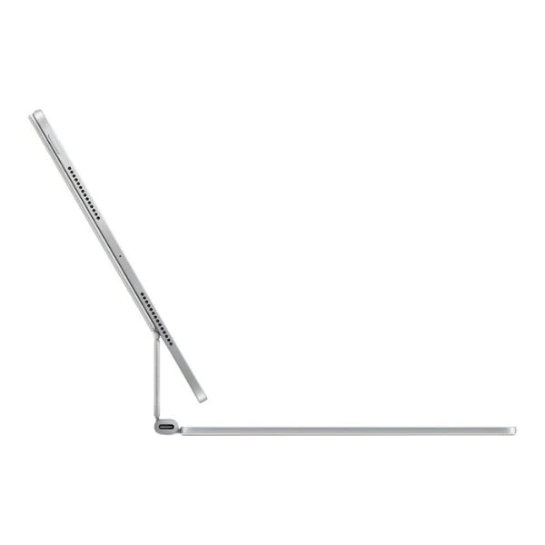 Magic Keyboard Apple para iPad Pro 11" (M4) - Teclado Retroiluminado - Trackpad de Vidrio con Retroalimentación Háptica - Fila de Funciones 14 Teclas - USB-C - Blanco - MWR03LL/A - Image 5