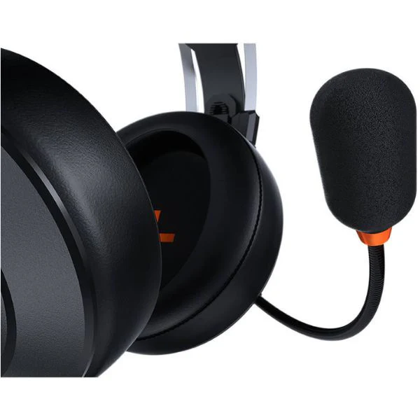 Audifono Microfono Cougar gaming VM410 TOURNAMENT/ 3.5MM/ RGB/ Mmultiplataforma USB Color Naranja. - Image 4