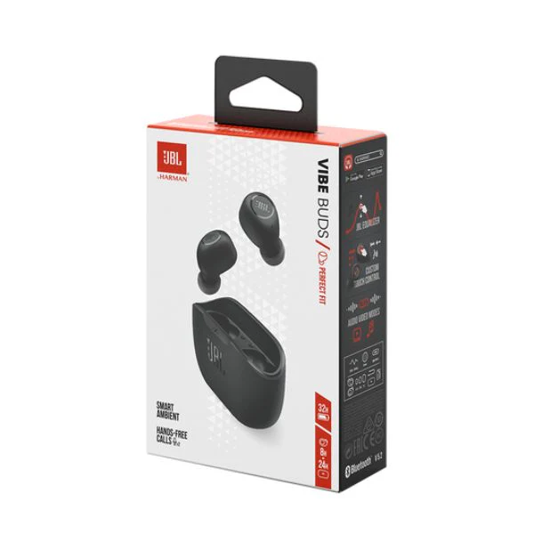 Audífonos - Micrófono JBL Wave Buds - BT 5.3 - IP54 - Control Táctil - USB-C - Negro - Image 9