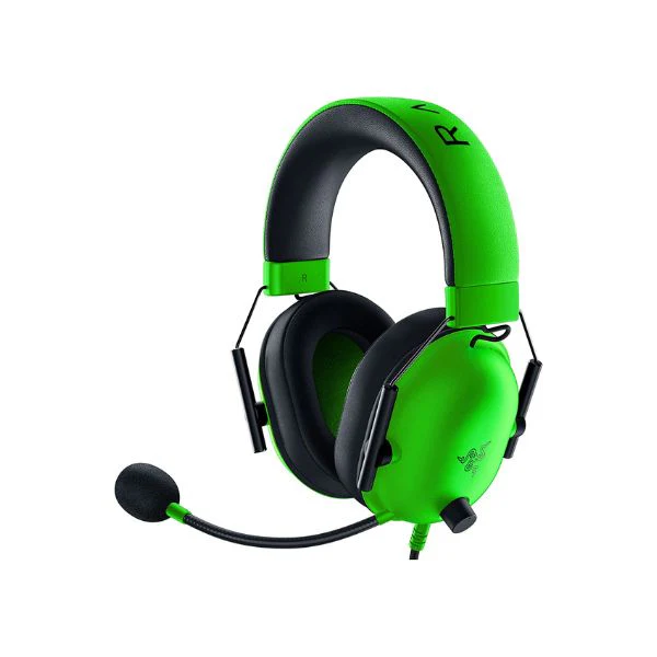 Audífono Razer BlackShark V2 X Gamer Alámbrico Jack de 3,5 mm aislamiento de ruido Color Verde RZ04-03240600-R3U1