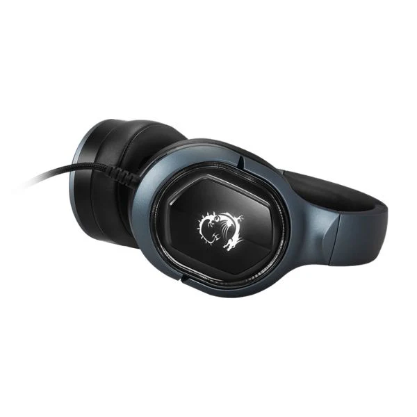 Audifonos Alambricos MSI Immerse GH50, sonido envolvente 7.1, diadema de metal plegable, luz mística RGB, PC/Mac - Image 4