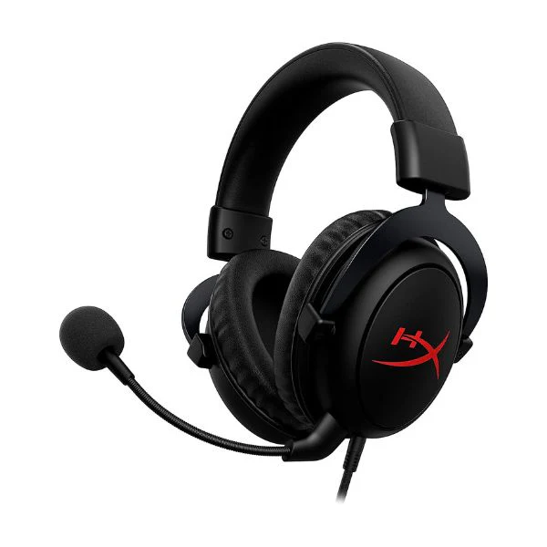 Audifonos HyperX Cloud Core Gaming USB Sonido envolvente virtual 7.1 PS4, PS5, PC Marco de aluminio duradero y ligero