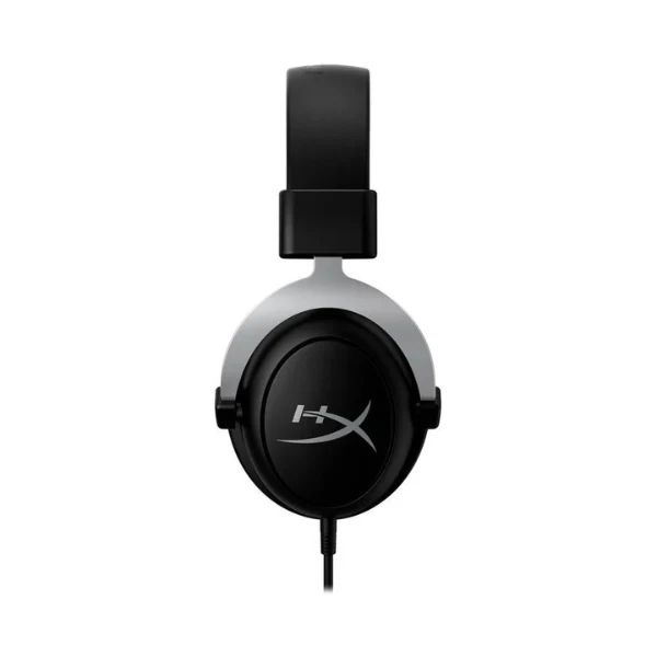 Audifonos HyperX CloudX almohadillas de espuma viscoelástica Cancelación de Ruido controles de audio en línea, plateado - Image 3