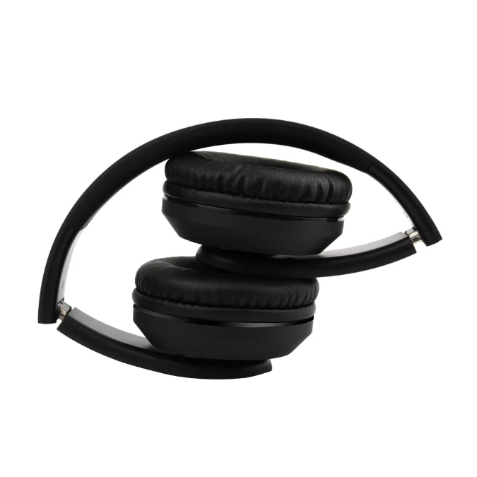 Audífonos Bluetooth Argom Ultimate Sound Bass ARG-HS-2610BK Wireless y Jack 3.5mm Negro - Image 4