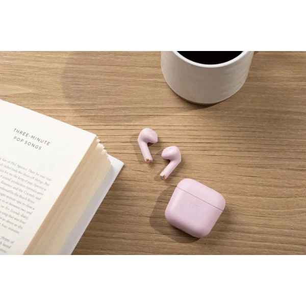 Audífonos Sennheiser ACCENTUM Open Wireless Earbuds In-Ear Buds with Open Design Dynamic Sound and Bluetooth 5.3 - Blush Pink - Image 6
