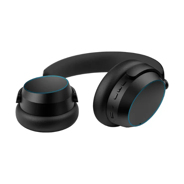Audífonos Sennheiser ACCENTUM Wireless Bluetooth Around-the-Ear Headphones Hybrid Noise Cancelling ANC All-Day Comfort - Blue - Image 4