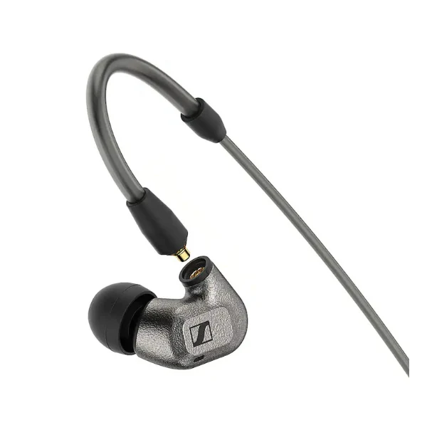 Audífonos Sennheiser Audiophile IE 600 Wired Passive Noise Cancelling In-Ear Earbuds - Gray - Image 4