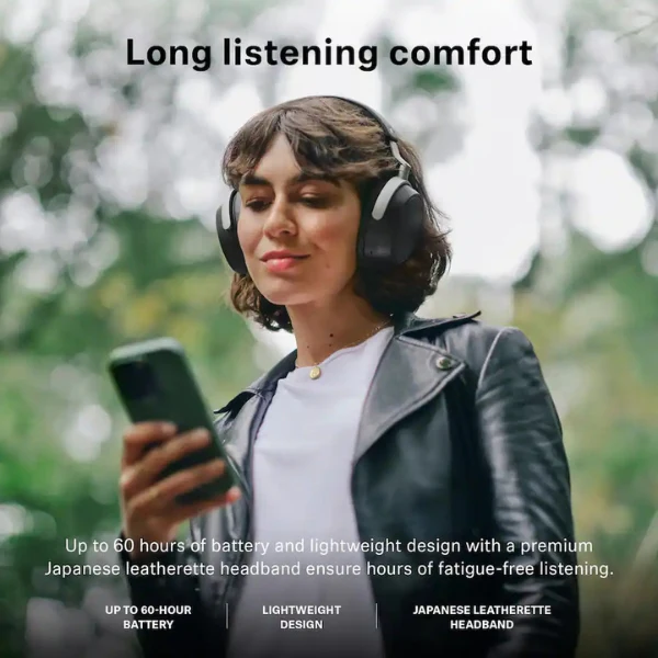 Audífonos Sennheiser HDB 630 Around-the-ear Bluetooth Wireless Headphones - Black - Image 3