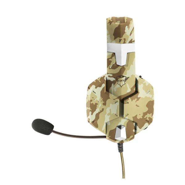 Audifonos Trust GXT 322D Carus Gaming Microfono 3.5Mm Camo Beige 22125 - Image 4
