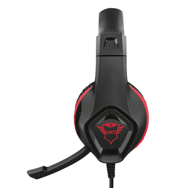 Audifonos Trust GXT 404R Rana Gaming Microfono 3.5Mm Negro Rojo 23439 - Image 3