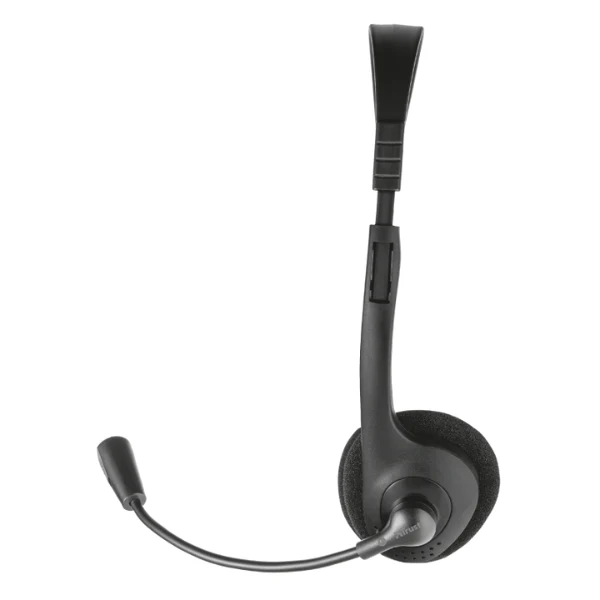 Audifonos Trust HS-100 Microfono 3.5Mm Negro 24423 - Image 3