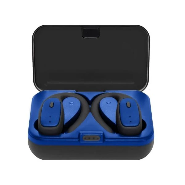 Audifonos Unno Tekno Tws Flex Microfono Inalambaricos con Estuche Bluetooh 5.0 Azul Hs7503Bl - Image 2
