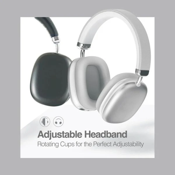 Audifonos Argom Ultimate Sound Live BT 5.3, 40H, Micrófono Integrado, Blanco - Image 4