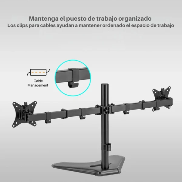 Base para TV y monitores de 32" Argom - Soporte Ajustable ARG-BR-1605 - Image 2