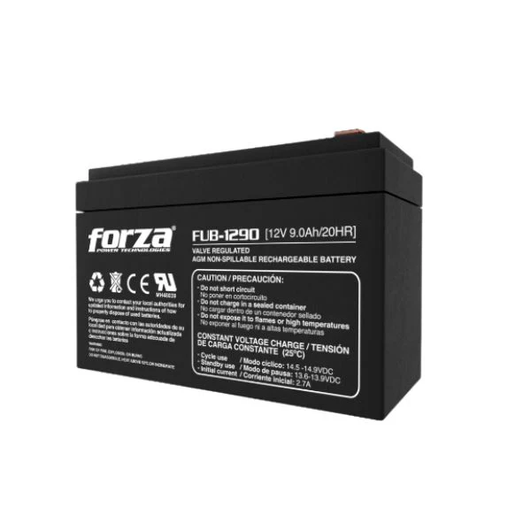 Batería Sellada Recargable 12V 9Ah AGM - Sin Mantenimiento - Respaldo de Energía - UPS - Ciclo Profundo - FUB-1290 - Image 3