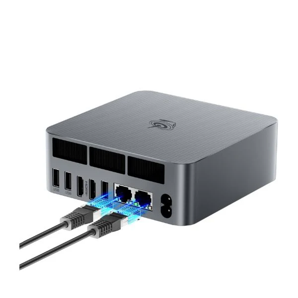 Mini PC Beelink EQR6 Ai – AMD Ryzen 5 6600U – 24 GB RAM – 500 GB SSD – Doble HDMI 4K – WiFi 6 – Windows 11 Pro - Image 4