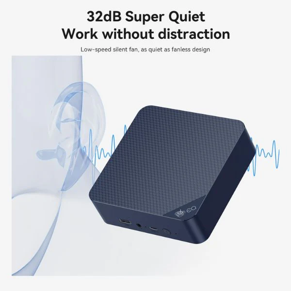 Mini PC Beelink EQ14 - Intel Processor N150 - 16GB DDR4 - 1TB SSD - Pantalla Dual 4K HDMI - Dual LAN 1000M - Wi-Fi 6 - BT 5.2 - Windows 11 Home - Image 7
