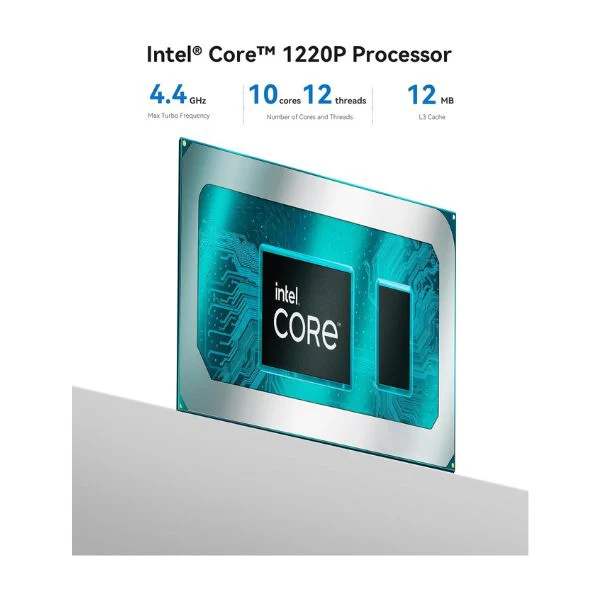 Mini PC Beelink EQi12 - Intel Core i3-1220P - 32GB DDR4 - 1TB SSD - Dual HDMI 4K UHD - WiFi 6 - BT5.2 - Image 2
