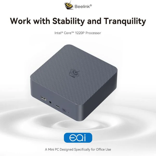 Mini PC Beelink EQi12 - Intel Core i3-1220P - 32GB DDR4 - 1TB SSD - Dual HDMI 4K UHD - WiFi 6 - BT5.2 - Image 6