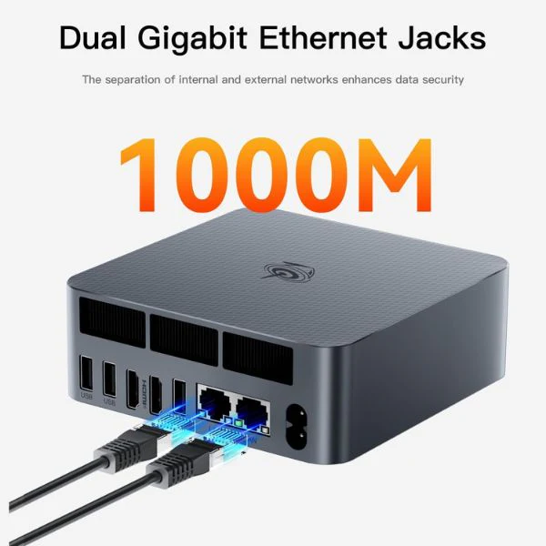 Mini PC Beelink EQR5 - AMD Ryzen 5 5650U - 32GB DDR4 - 1TB SSD - Dual HDMI 4K UHD - WiFi 6 - BT5.2 - Image 5