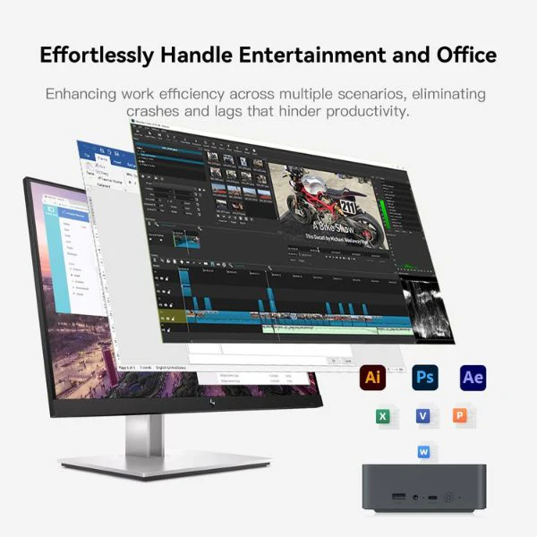 Mini PC Beelink EQR5 - AMD Ryzen 5 5650U - 32GB DDR4 - 1TB SSD - Dual HDMI 4K UHD - WiFi 6 - BT5.2 - Image 7