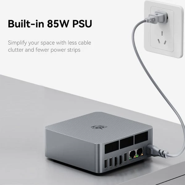Mini PC Beelink EQR6 - AMD Ryzen 5 6600U - 32GB LPDDR5 - 500GB SSD - Dual HDMI 4K UHD - WiFi 6 - BT5.2 - Image 4