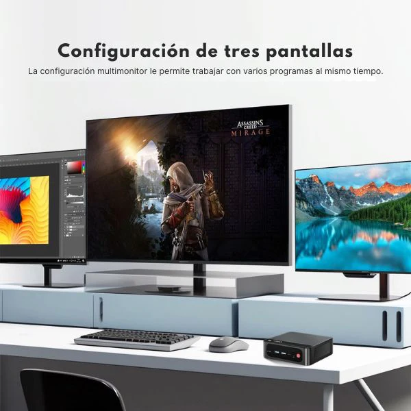 Mini PC Beelink SER5 MAX AMD Ryzen 5 5500U – DDR4 16GB – 500GB SSD – Gráficos Radeon Integrados – SER5 MAX - Image 3