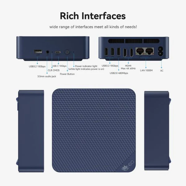 Mini PC Beelink U59 - Intel N5105 - 16GB RAM - 500GB SSD - Dual HDMI 4K UHD - WiFi 5 - BT4.0 - Image 7