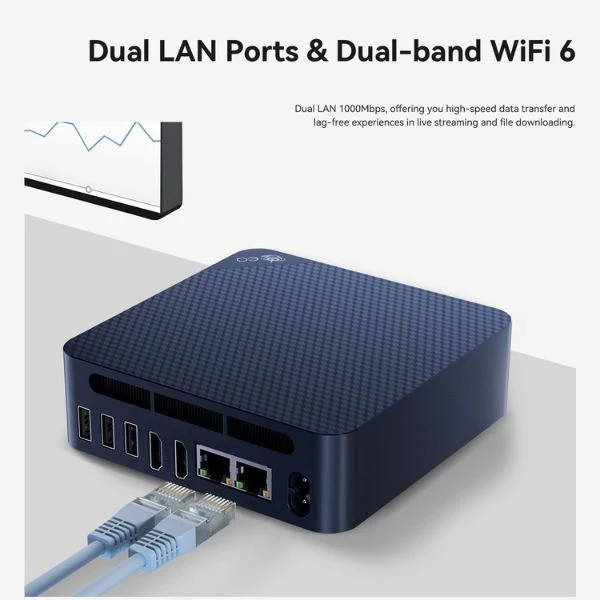 Mini PC Beelink U59 - Intel N5105 - 16GB RAM - 500GB SSD - Dual HDMI 4K UHD - WiFi 5 - BT4.0 - Image 8