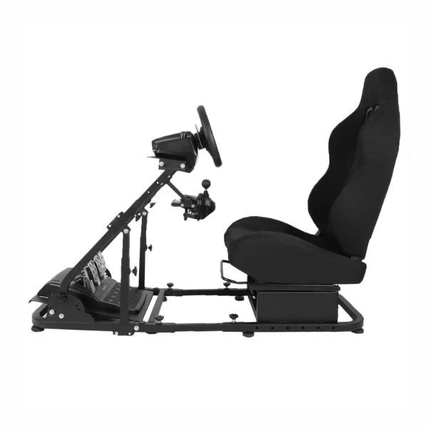 Cabina Marada Racing (Cockpit 30) Ajustable y Plegable – Compatible con Logitech G25, G27, G29, G920 – Incluye Asiento - Image 3