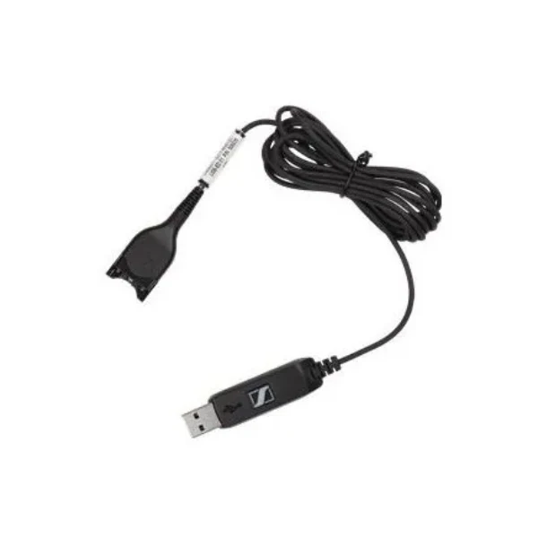 Cable Sennheiser 7.22' USB To Easy Disconnect USB-ED 01 Sound Card Cable - Black - Image 2