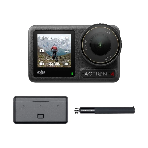 Cámara de acción DJI Osmo Action 4 Adventure Combo – Combo completo para grabación extrema - Image 5