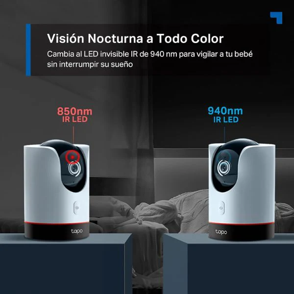 Cámara Tapo C225 WiFi IA Movimiento Horizontal/Vertical 2K QHD Compatible HomeKit, Alexa - Image 4