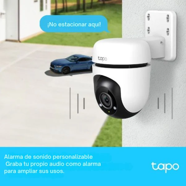 Cámara Tapo C500 WiFi Vigilancia Exterior 360° 1080p IP65 Visión Nocturna 29m - Image 5