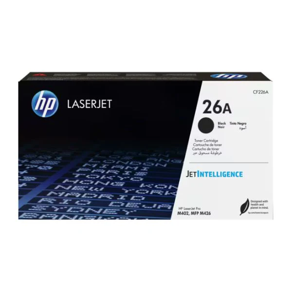 CARTUCHO DE TONER HP 26A NEGRO ( M402,M426)