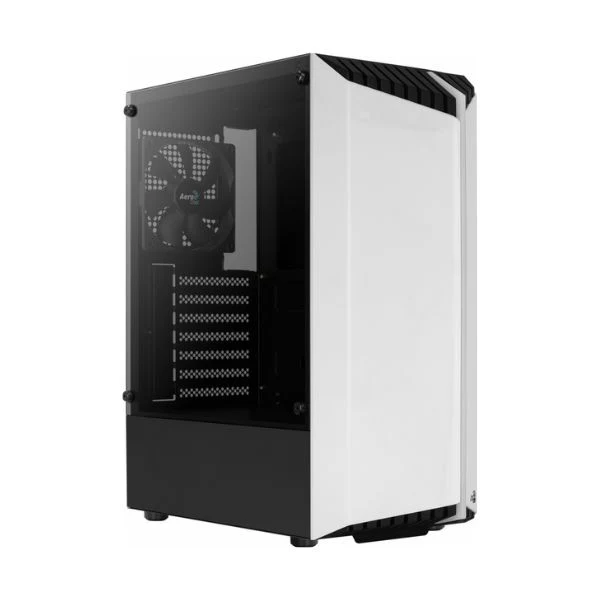 CASE AEROCOOL BIONIC MID TOWER BLANCO/ USB2.0- 2x USB 3.0/ 1 HD AUDIO/ FAN 12CM/ FRONTAL LED-RGB/ PANEL LATERAL VIDRIO - Image 5