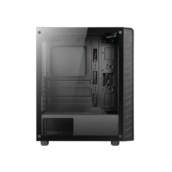 Case gaming AZZA PRIME 360 - Mid Tower - ATX - Negro - 3x USB - HD Audio - 3x Fan ARGB - Vidrio Templado - Image 4
