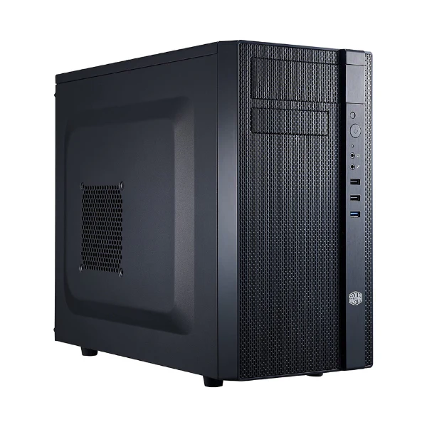 Case gaming Cooler Master N200/ Mini Tower/ Micro-ATX y Mini-ITX/ 1x USB 3.0 + 2x USB 2.0/ HD Audio/ Panel frontal mallado/ Negro - Image 3